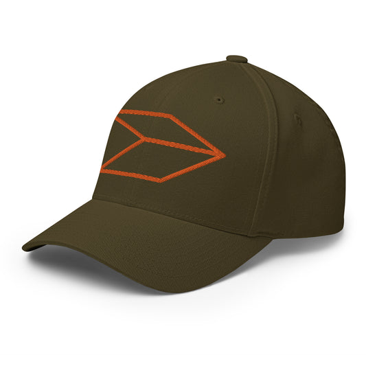 Baseball Cap with 3D-angle Symbol
